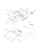 Top and console parts