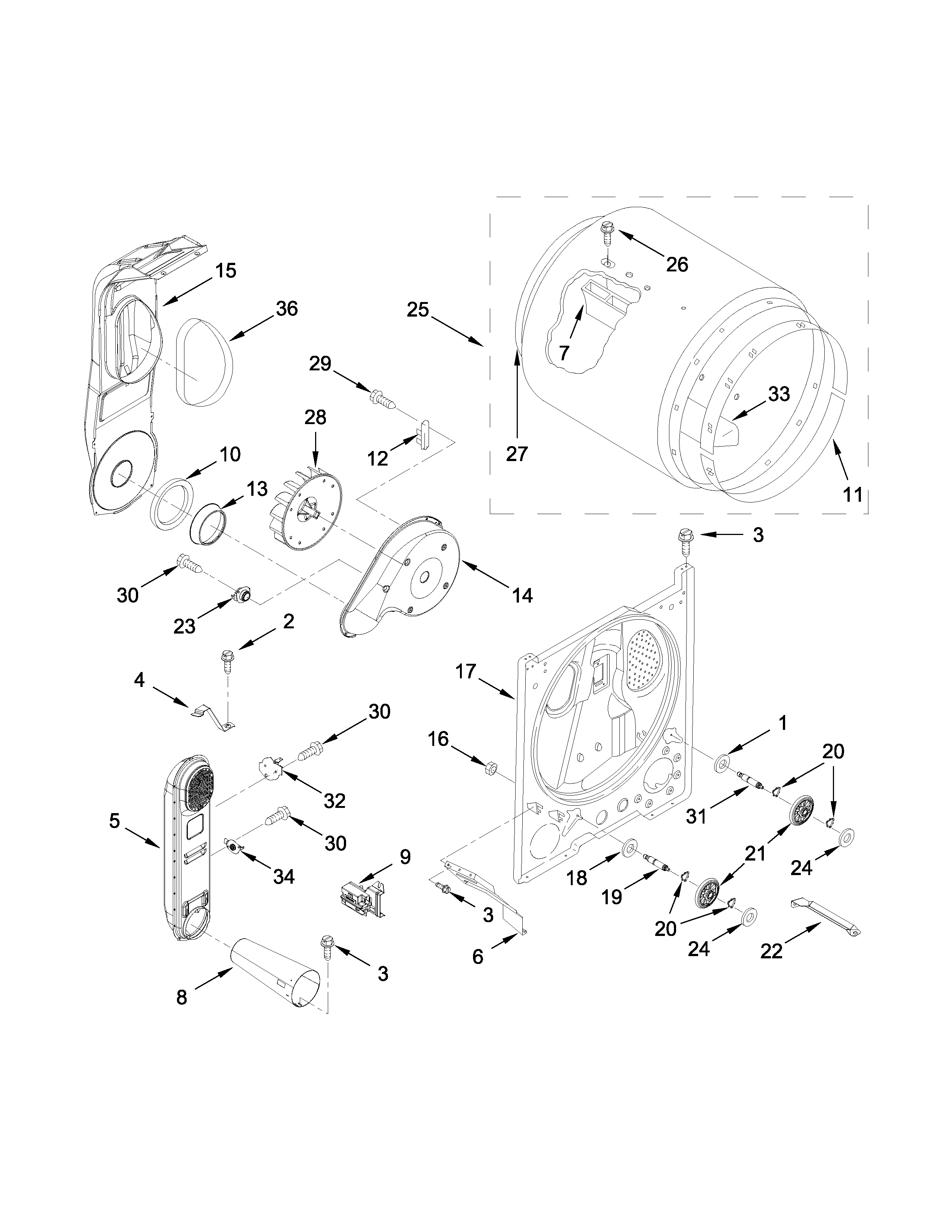 Bulkhead parts
