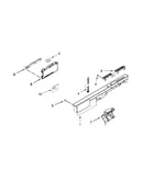 Control panel and latch parts