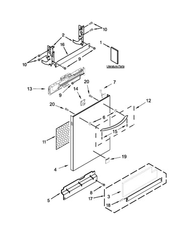 Door panel parts