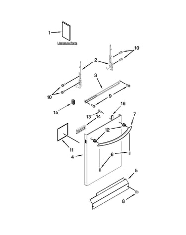 Door and panel parts