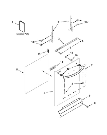 Door and panel parts