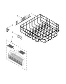 Lower rack parts