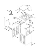 Top and cabinet parts