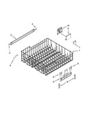 Upper rack and track parts