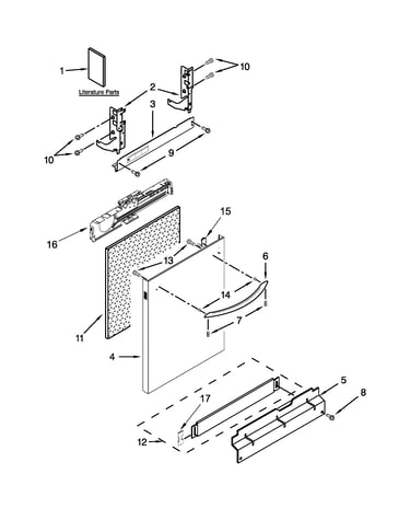 Door and panel parts
