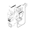Kenmore 59679422411 icemaker parts diagram