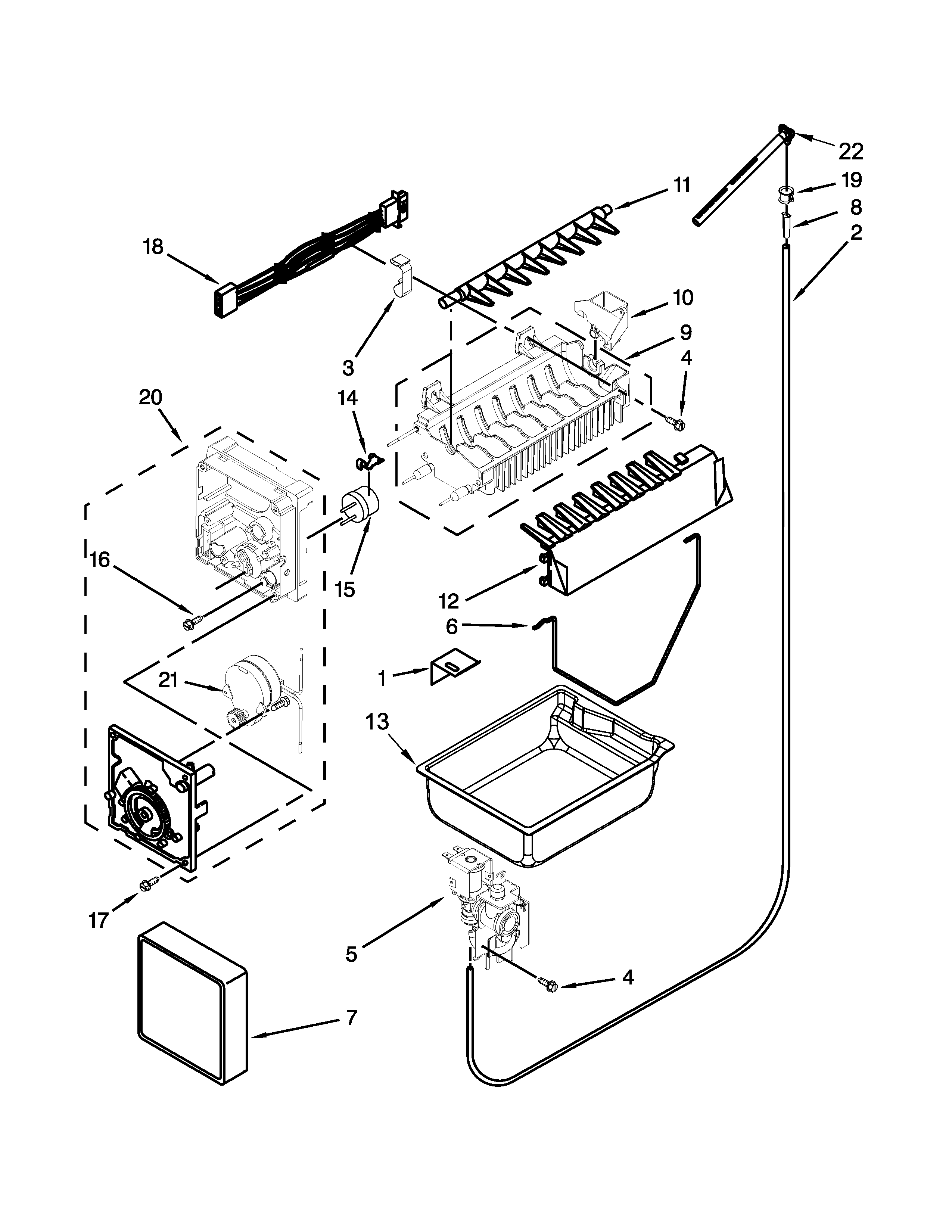 Icemaker parts