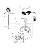 Pump, washarm and motor parts