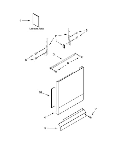 Door panel parts