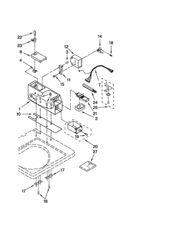 Meter case parts