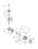 Brake, clutch, gearcase, motor and pump parts