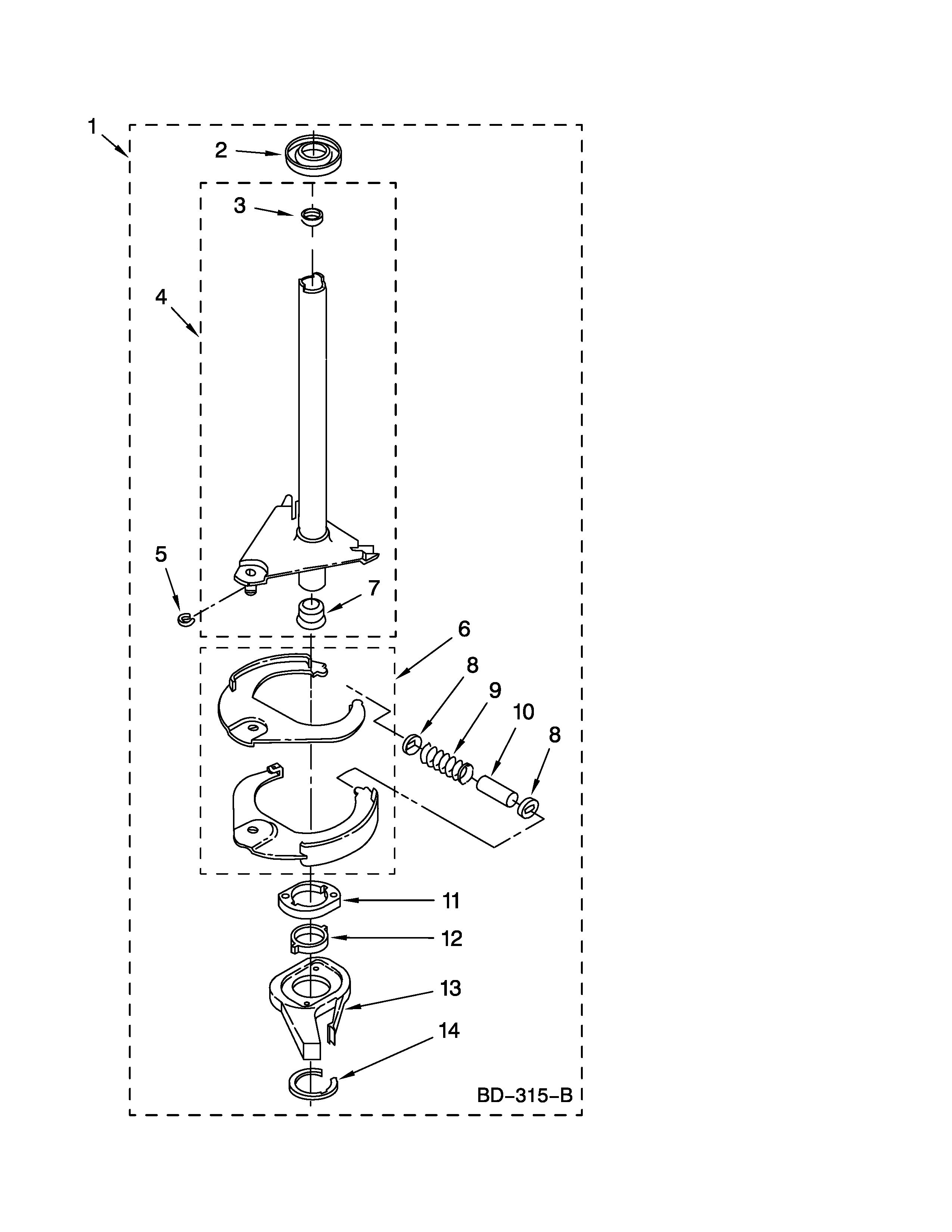 BRAKE AND DRIVE TUBE PARTS