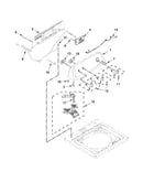 Controls and water inlet parts