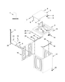 Top and cabinet parts