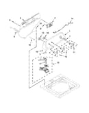 Controls and water inlet parts