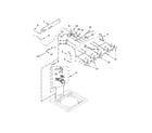 Kenmore 11022352510 console and water inlet parts diagram