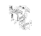 Kenmore 110C60242511 cabinet parts diagram