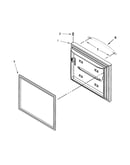 Freezer door parts