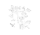 Kenmore 110C60122511 cabinet parts diagram