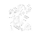 Kenmore 110C60122511 bulkhead parts diagram