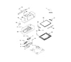 Kenmore 11031633610 console and lid parts diagram