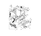 Kenmore 1107012512 cabinet parts diagram