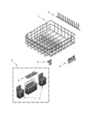 Lower rack parts