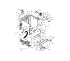Kenmore 11076132412 cabinet parts diagram