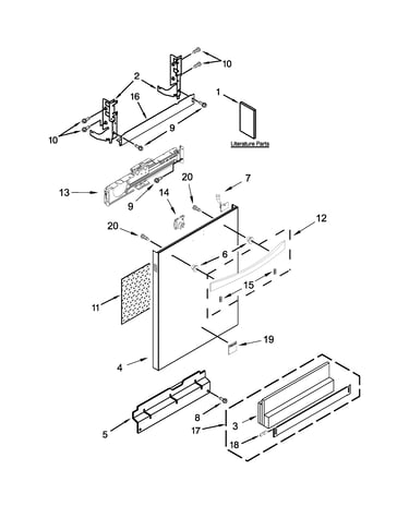 Door panel parts