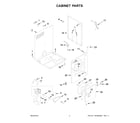 Kenmore 11084422610 cabinet parts diagram