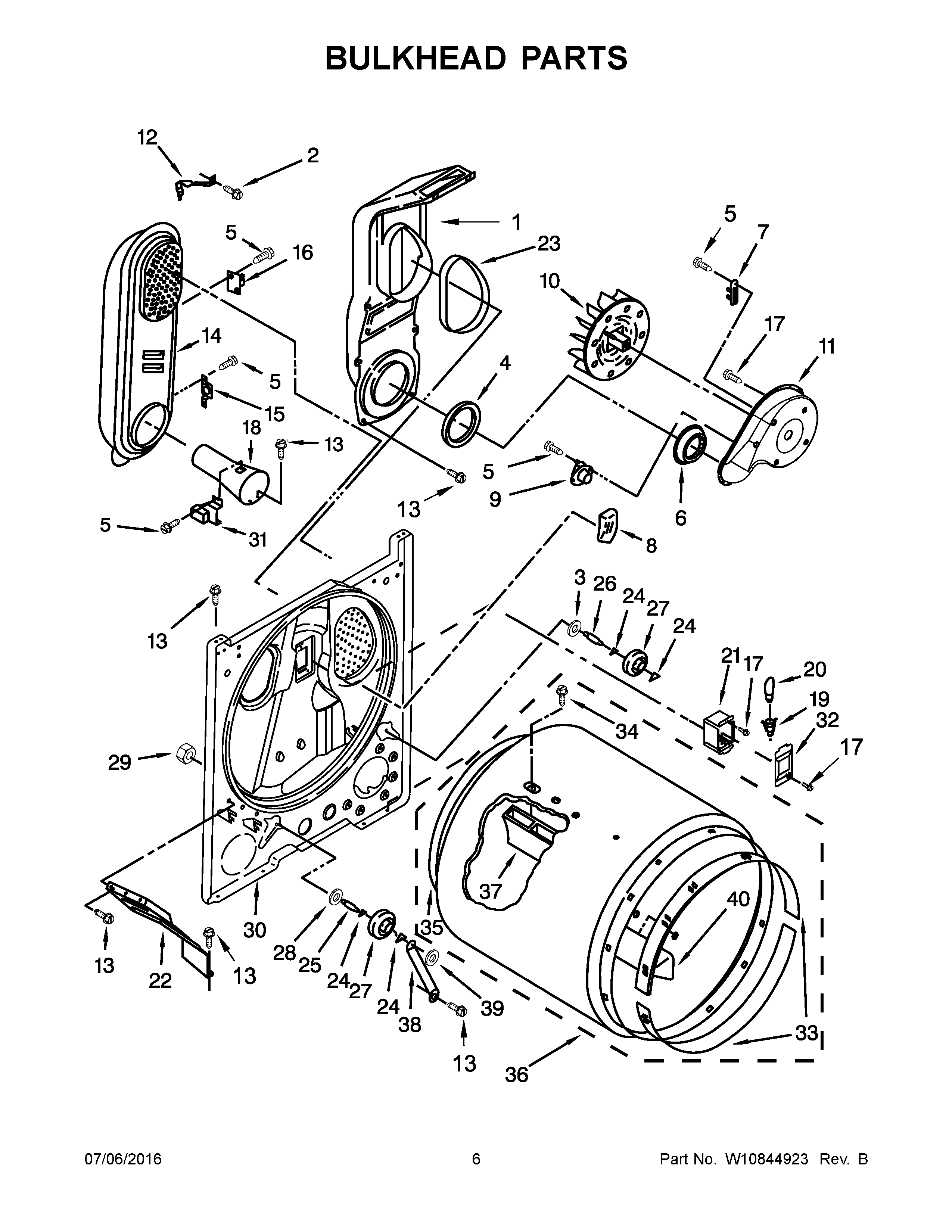 BULKHEAD PARTS