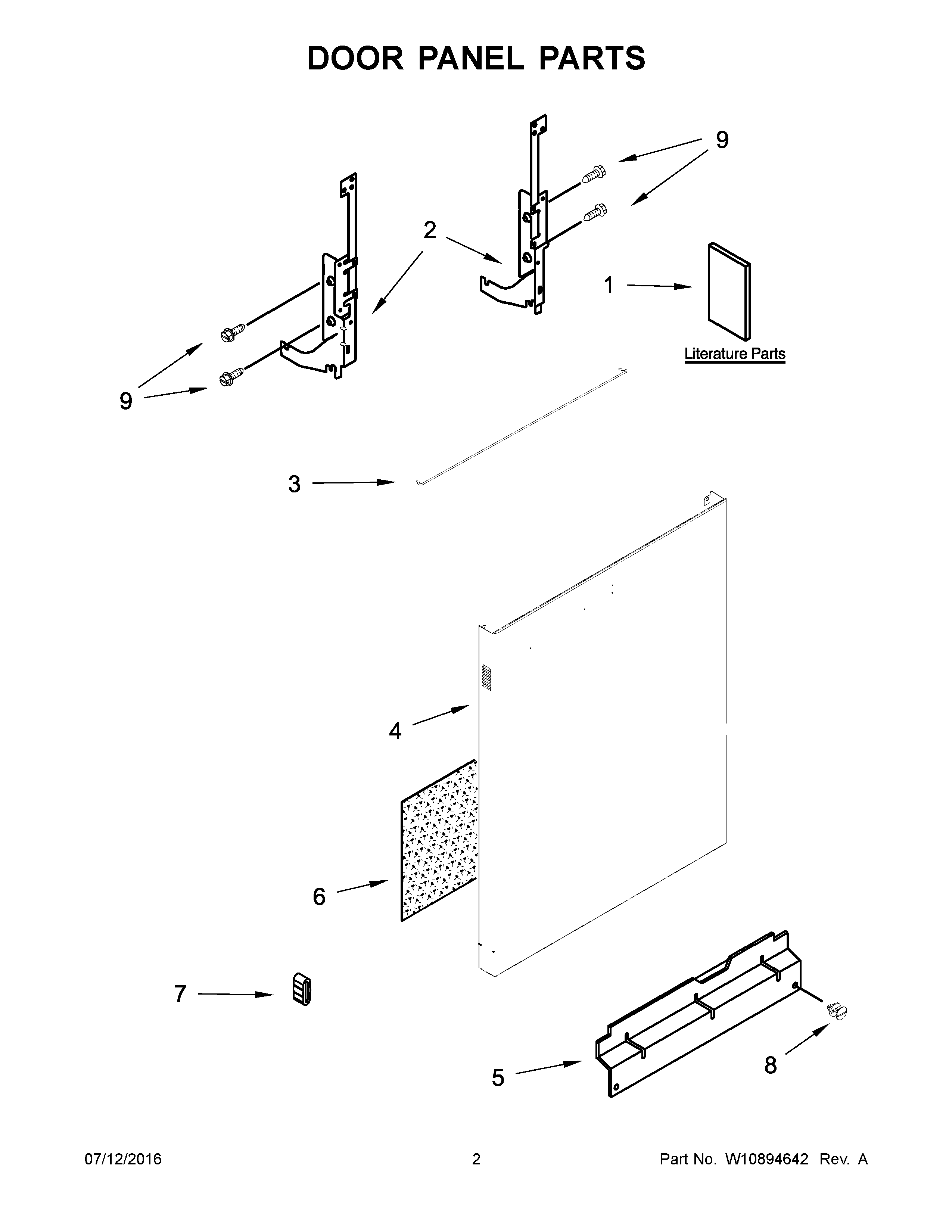 DOOR PANEL PARTS