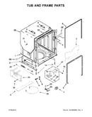 Tub and frame parts