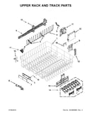 Upper rack and track parts