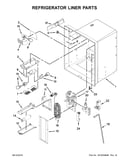 Refrigerator liner parts