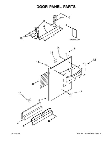 Door panel parts