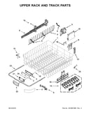 Upper rack and track parts