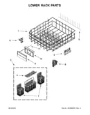 Lower rack parts