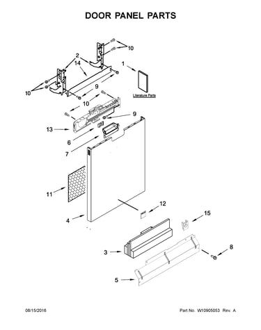 Door panel parts