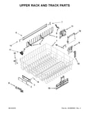 Upper rack and track parts