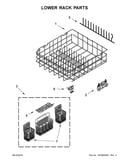 Lower rack parts