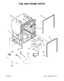 Tub and frame parts