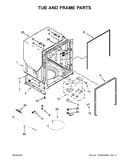 Tub and frame parts