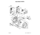 Kenmore 11076134610 bulkhead parts diagram