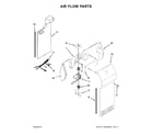 Kenmore 10651799413 air flow parts diagram