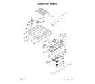 Kenmore 66475123610 cooktop parts diagram