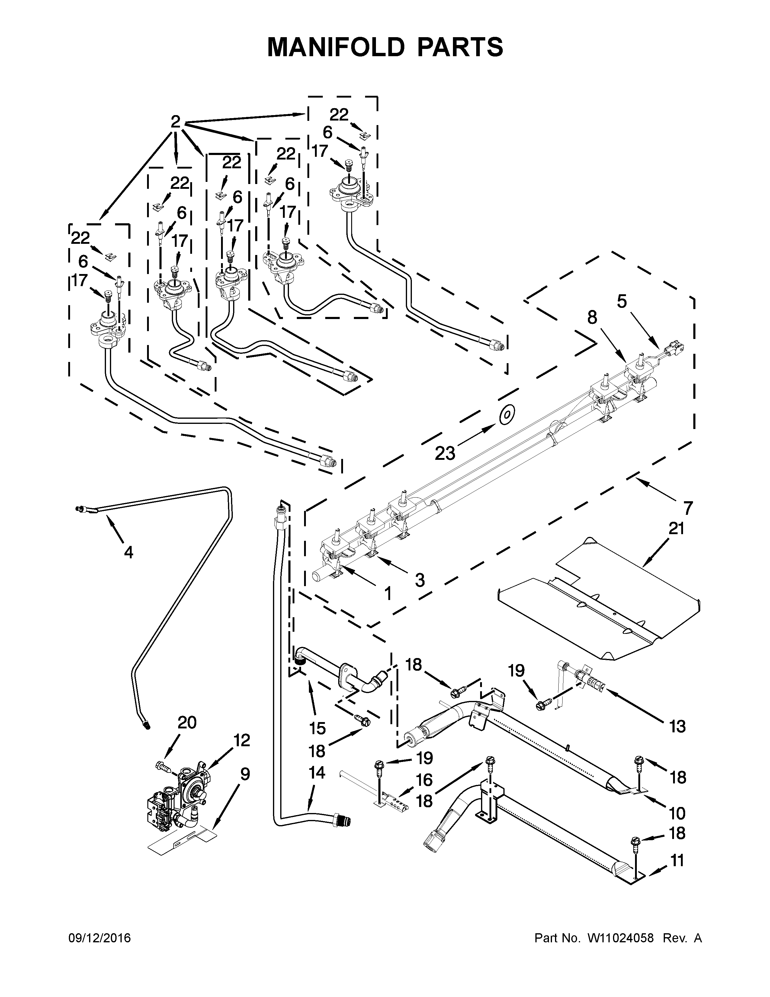 MANIFOLD PARTS