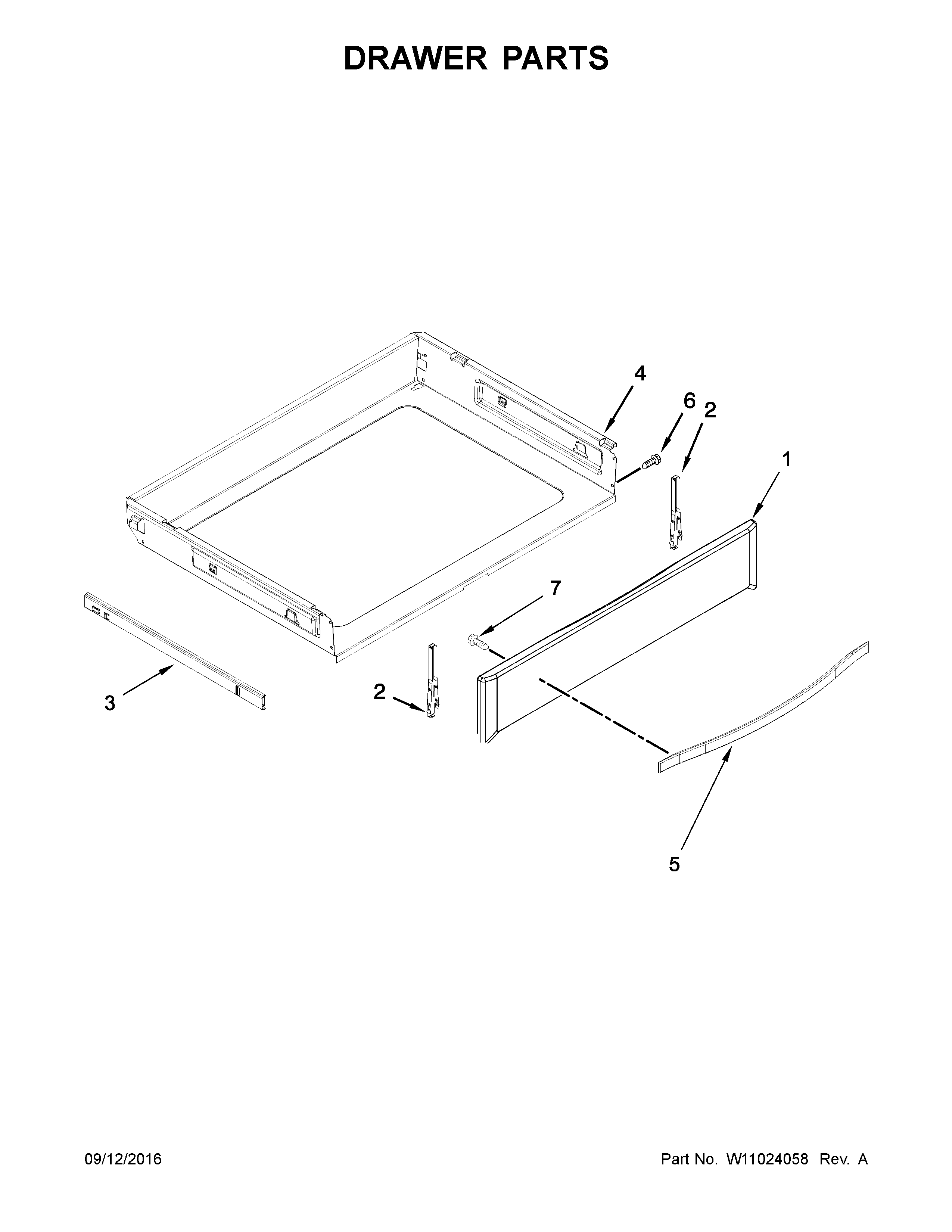 Drawer parts