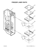 Freezer liner parts